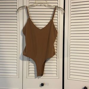 V-neck cami bodysuit